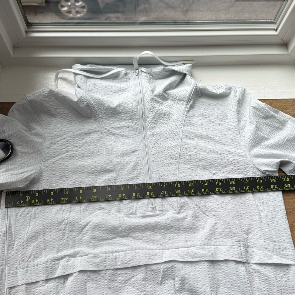 Lululemon Pack Light Pullover Packable Jacket Size 4 Blue Ocean Air 1/2 Zip - Picture 7 of 11